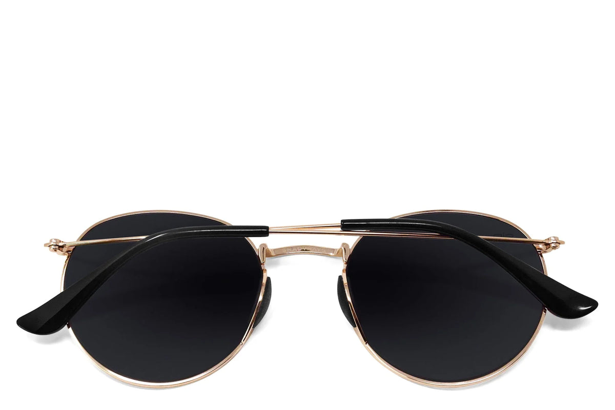 Tangle Free Aston - Black Gold Polarized