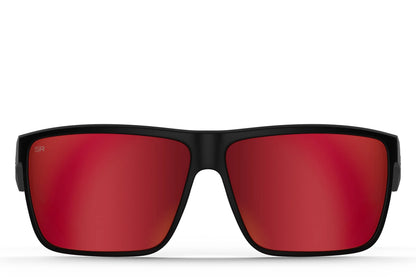 Cayman - Black Red Polarized
