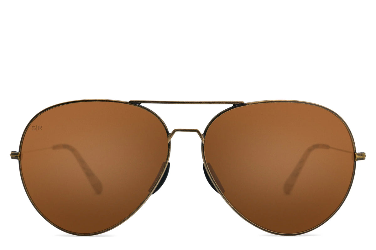 Tangle Free Aviator - Snakeskin Polarized