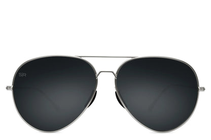 Tangle Free Aviator - Blackout Polarized