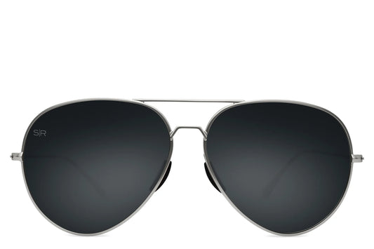 Tangle Free Aviator - Blackout Polarized